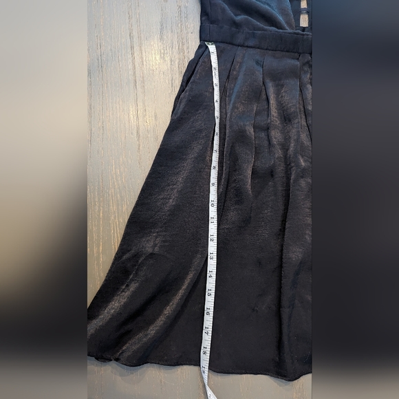 Free People black silk dress - Picture 5 of 6